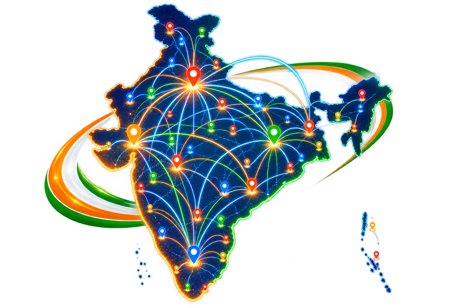 Buy and sell classifieds in India illustration