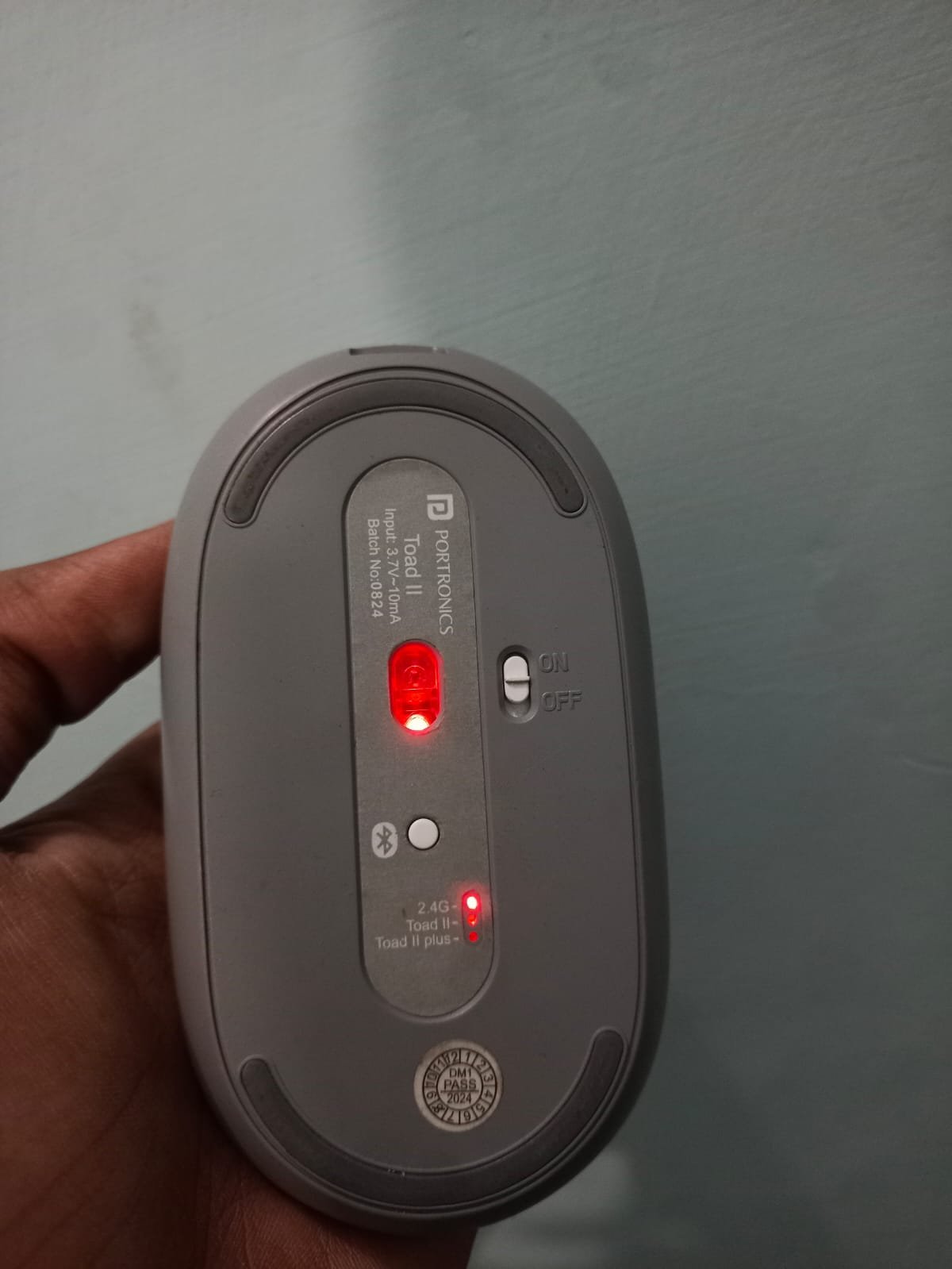 Portronics Toad II Bluetooth Mouse, with Bluetooth