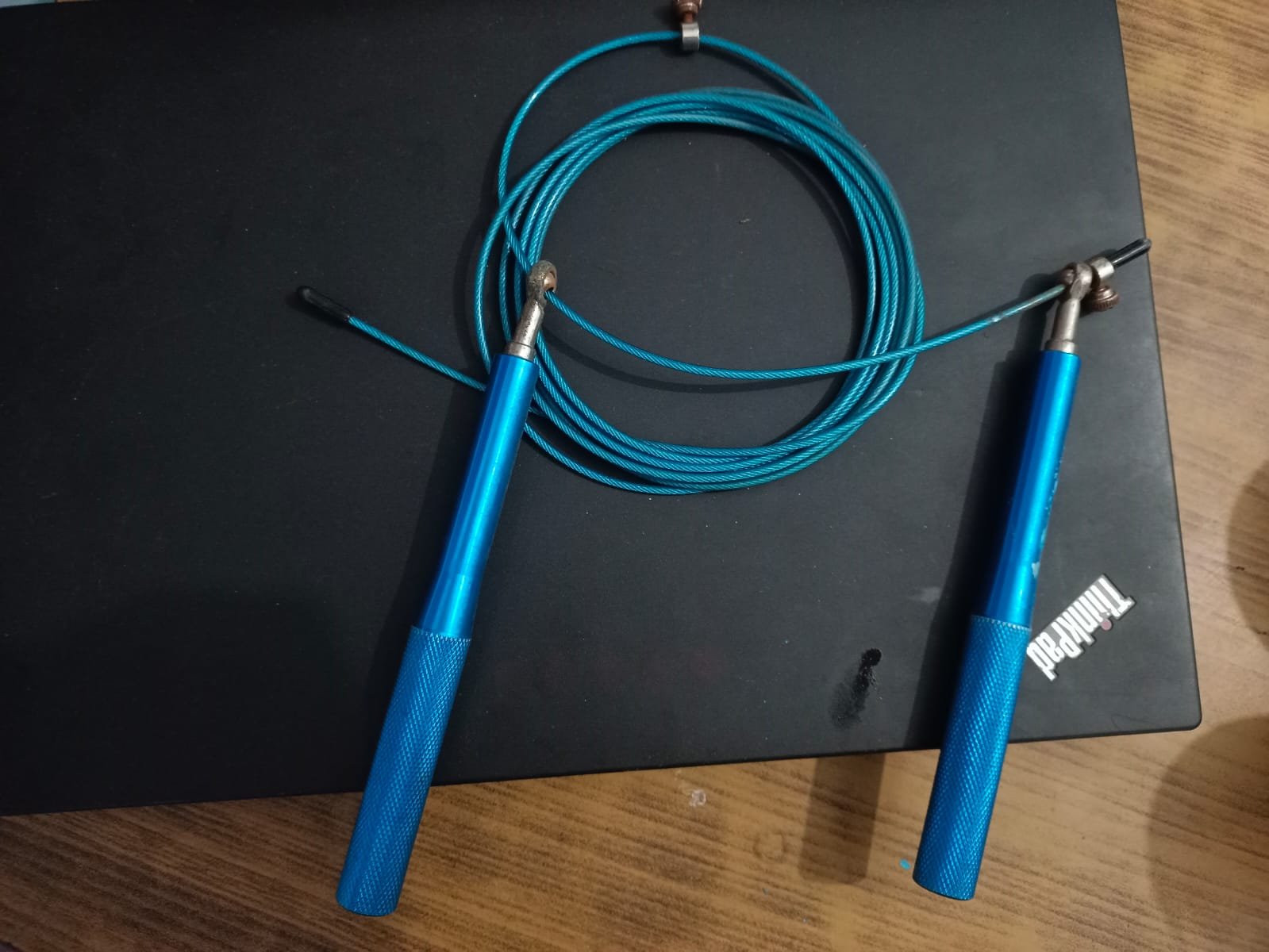 Steel Skipping Rope with Metal Handles